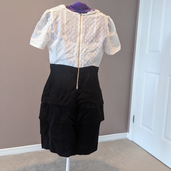 Sandro Two Tone Dress - Picture 6 of 6